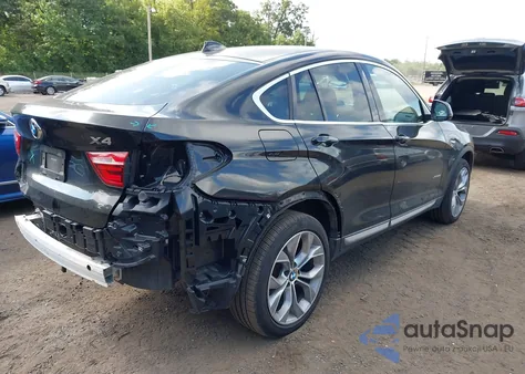 2016 BMW X4 xDrive28I z USA, uszkodzony, nr VIN 5UXXW3C54G0R22527